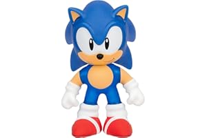Heroes of Goo Jit Zu Sonic the Hedgehog - Chaos Emerald Sonic Stretchy Hero, Squeeze Sonic's Body To Reveal The Chaos Emerald Within His Goo