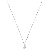 Swarovski Naughty Necklace, White, Rhodium Plated