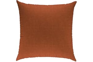 sunnypillow Coussin Décoratif pour Canapé Palette Intérieur/Extérieur Oreiller - 40 x 40 cm - plusieures Tailles et Couleurs à Choisir - Orange