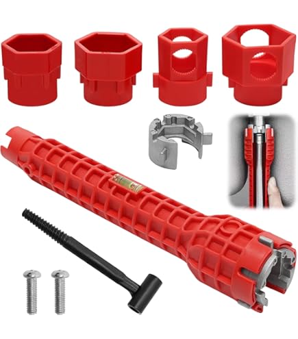 2 Chiavi Per Aeratore Rubinetto - 6 Misure Da 16 A 28mm, Lega Di Zinco, Per Pulizia E Sostituzione - Foto 3