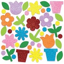 Adesivi Faccine Sorridenti In Gommapiuma Glitterata | Confezione Da 100, Forme Divertenti, Attacabili, Per Lavoretti E Decorazioni - copertina