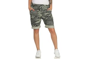 MATY FASHION Damen Bermuda Kurze Hose Shorts für den Strand Sweatpants Sommerhose 44