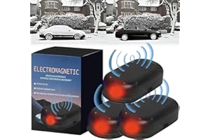 Figskey Electromagnetic Anti-Freezing Snow Removal Device, Winter Car De-icer, Efficient Snow Removal, Snow Removal Instrument (3 Pcs)