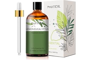 PHATOIL Huile Essentielle Eucalyptus Citronné 100 ml, Huile Essentielle Pure Naturelle, Huile d'Eucalyptus Citronné pour Diffuseur Aromathérapie Humidificateur