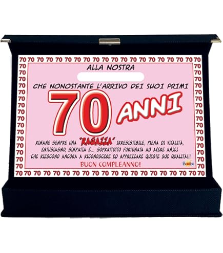 Grazie! KCDL 70 Jahre Alles Gute - Runter von Gas - Regalo 70° compleanno, idea regalo di compleanno, 70° anno, decorazione di compleanno, decorazione per feste o accessori per feste