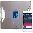 TANITA RD-953 Smart Body Composition Scale with Free App Unique Muscle Quality Score 11 Measurements Platinum