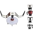 AJS spares- BUTTERFLY Mixer Grinder Jar Blade Set with Coupler | Mixer Grinder Replacement Parts | 1 Set, Steel