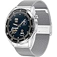WIWU SW02 Pro Sports Smart Watch - Silver | Fitness Tracking, Heart Rate Monitoring, Sleep Analysis | Waterproof, Long Battery Life | Compatible with iPhone, Android, iPad, and Tablets