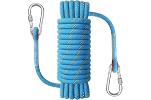 NorthPada Marine Schwimmendes Seil zum Bootfahren, Angeln, Rafting, Camping, Wandern, Jagd, Anker, Festmacher, Docklinien, Kajak, Kanu, Rettung reflektierender 10 mm x 20 Meter Blau