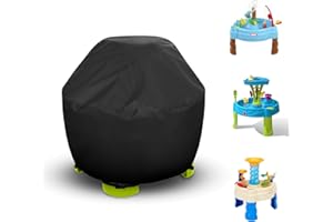 BONNA Kids Water Table Cover - Fit Rain Showers, Splash Tower & Sand Tables - Round Cover Only