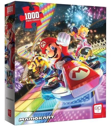 The OP Puzzle Pikmin 3 Deluxe – Puzzle 1000 Pezzi – Arte 3D Con Pikmin Blu, Gialli E Rossi – Perfetto Per Famiglie E Collezionisti Nintendo