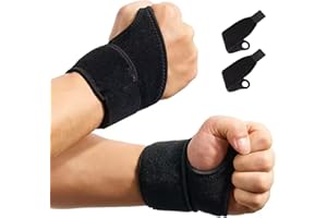 BAINKU Muñequera Tunel carpiano. Alivio y Soporte para una Recuperación Eficaz. Muñequera tendinitis.Elástica Ajustable y Deportiva Recupera tu Rendimiento Deportivo sin Molestias 1 Par para hombre mujer