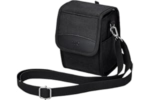 JJC Kompaktowa torba podróżna do Fujifilm X100VI, X100V, X100T, Sony a6700, a6600, a6500, a6400, a6100, Canon EOS M5, M50, EF-M 22mm, Nikon Z30, Z50, GRIRI, II dla Leica S, O-O