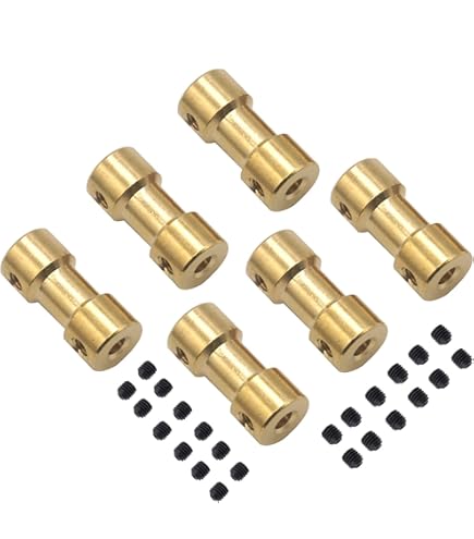 4Pcs 4mm Flange Coupling Connector, Rigid Shaft Axis | Ubuy