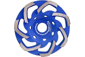 Diment Power Disco Desbaste Diamante 125 x 22,23 mm. Muela para amoladoras angulares.para Hormigón, Granito, Piedra, Mampostería