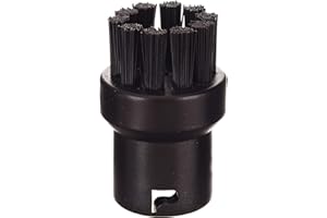 TC TECHNIC Okrągła szczotka do czyszczenia głowic do czyszczenia parą Karcher SC 1 2 3 4 1020, czarna