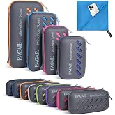 BAGAIL Microfiber Travel Towels, Camping Towels, Bath Towels and Beach Towels, Quick Drying - Super Water Absorption - Super