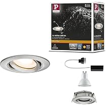Paulmann 93399 Lampada da incasso LED Base rotonda 10 faretti da