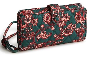 Vera Bradley Women's Cotton Gabardine Phone Wristlet, One Size