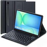 Fogy Samsung Galaxy Tab S10 FE+ Plus 13.1 in&ccedil; 2025 Model (SM-X620/X626) İle Uyumlu Bluetooth T&uuml;rk&ccedil;e Q Klavyeli Kılıfı (Tablet