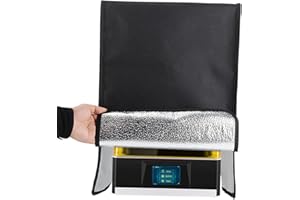 Fesjoy Cubierta opaca,Impresora 3D Cubierta opaca Cubierta protectora de aislamiento Funda de almacenamiento Protección contra Compatible con ELEGOO Saturn / ANYCUBIC Photon Mono X