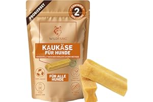 Wildfang® Mordedor de Queso de Yak para Perros Pack de Prueba (Aprox. 42 g) – Mordedor Natural del Himalaya, Palitos Dentales Duros Churpi, Limpieza Dental, Chuches para Perros, Paquete de 2