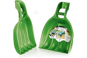 Prosperplast 14018 – Pala de mordaza para Hojas Iglis1, Verde, Juego de 2