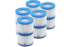 SOKANA 10 Compatible Cartouches Taille VI Filtre Spa Hot Tubs Remplacement pour Lay z Spa Miami Vegas Paris Palm Springs Hawaii Monaco 58323E ERSTZT 58239 90352E