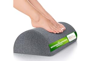 ‎DYNMC YOU Fußstütze Schreibtisch - [IMIT PHYSIOTHERAPEUTEN ENTWICKELT] OEKO TEX Zertifiziert - Fußablage Schreibtisch Ultimativer Komfort, Bessere Haltung im Home-Office - Wärmere Füße
