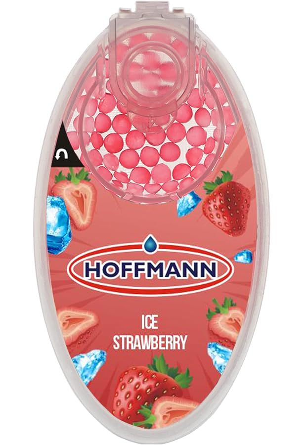 Hoffmann Aroma Kapseln 'Ice Melon' – 100 Kugeln, Für Frischen Geschmack Im Filter