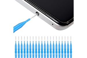 APHUMEDC 20 Pack Handy Reinigungsset USB C Reinigungsset Handy Ladebuchse Reinigen Telefonhörer Handy Ladebuchse Reinigen Phone Cleaning Kit Für 16 Pro Max Laptop Keyboard Cleaner(Blau)