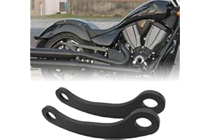 Dasen Lowering Links Drop Kit 1.5 Inch Rear Compatible with Victory Kingpin Hammer Jackpot Vegas Motorcycle