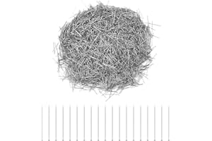 LANSKYLAN 3500 PCS Alfileres de Costura Pines de Cabeza de Satén Alfileres de Sastre Largos Alfileres de Cabeza Alfileres Finos de Acero Inoxidable para Manualidades de Costura DIY Modista (0.6*26mm)