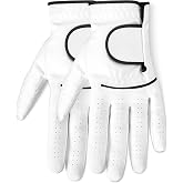 Amazon Basics, Men's Right/Left Handed Golfer Golf Gloves, Medium/Large