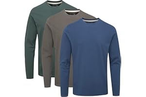 Charles Wilson 3er Pack Langarm T-Shirt Mit Rundhalsausschnitt