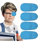 Hifot 6 pièces Cache Oeil Enfants,Réutilisable Cache Oeil Medical pour Amblyopie Strabisme Orthoptiste, Papillocache-œil Cache-œil Couvre Lunettes Eye Patches pour Fille Garçon