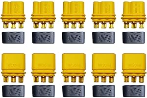 YUNIQUE GREEN-CLEAN-POWER YUNIQUE POLSKA 5 par złączy IHOP MR 30 do modeli akumulatorów RC Lipo