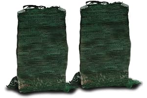 LOG-DELIVERY Log Barn Rustic Olive Hardwood Logs (2 x 30L Nets) Seasoned Logs For Wood Burner, BBQ, Stove. Aromatic Pizza Oven Wood. Use with Lumpwood Charcoal to Smoke Meat/Fish - Genuine Log Barn Firewood Logs