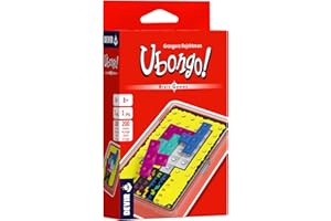 Devir - Ubongo Brain Games, Juego de Ingenio, Juego de Mesa en Solitario y de Viaje, para Todos los Publicos a Partir de 8 Años (BGUBOBPS)