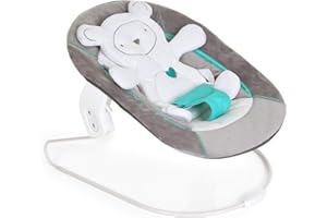 hauck Alpha 2 en 1 Hamaca Trona, Compatible con Tronas hauck Alpha Plus y Beta Plus, Hamaca para bebés desde el nacimiento hasta 9 kg, con Reductor de Asiento, Función de Balanceo