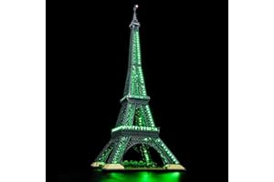 LIGHTAILING Light for Lego- 10307 Eiffel-Tower - Led Lighting Kit Compatible with Lego Building Blocks Model:Remote-Control Version - NOT Included The Model Set