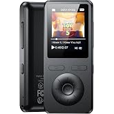 64GB MP3 Player Bluetooth 5.3, Speaker, Physical Buttons,Lightweight | Portable music player, HiFi sound, recording function,