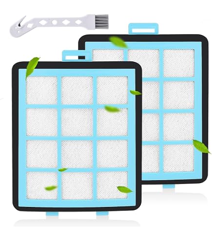 Vhbw Set Di 2x Filtro D'aspirazione Compatibile Con Philips Powerpro Fc8760 Fc8761 Fc8764 Fc8766 Fc8767 Fc8769 Aspirapolvere 63138301