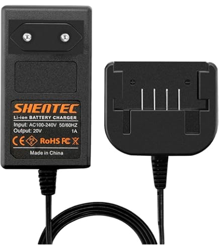 Auto Ladegerät Für Worx 20V Akkus - Mini Schnellladegerät Mit Zigarettenanzünder