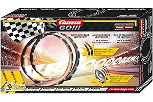 Carrera GO/Digital 143 Looping Set mit LED Beleuchtung und Sound, medium