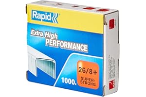 RAPID Leitz 24861600 szybkich zszywek, opakowanie 1000 26/8 mm