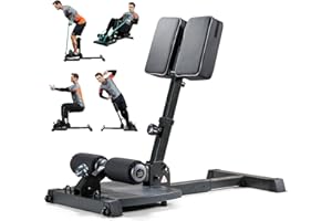 leikefitness Deluxe Multi-Function Deep Sissy Squat Bench Home Gym Workout Station Leg Exercise Machine