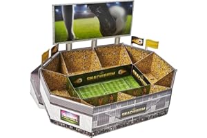 Generisch SNACKADIUM Pro Fußball Snackstadion Fanartikel Bundesliga ür spannende Fußballabende/Snackstadion für echte Fußballfans (Dortmund)