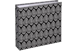 Hama 2222 Album Memo, 100 Pagine, 200 Foto 10 x 15 cm, Nero