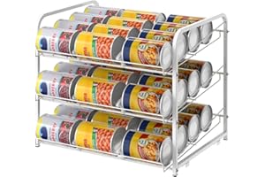 Nandae Dosenhalter Kühlschrank,Dosenspender Kühlschrank Organizer, Dosenregal Organizer, Kühlschrank Dosenspender für Getränkedosen Bier Konserven Aufbewahrung (1 Packung Weiß)